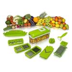 Nicer Dicer 15 In 1 Vegetable & Fruit Chopper With Stainless Steel Blades