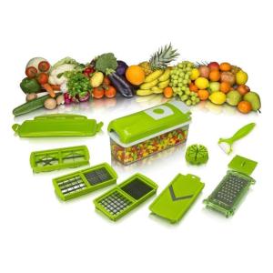 Nicer Dicer 15 In 1 Vegetable & Fruit Chopper With Stainless Steel Blades