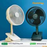 JISULIFE FA13R Auto-Oscillating Clip-On Fan (Multicolor)