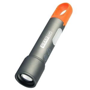 GearUP K57 Multifunctional Rechargeable Zoomable LED Torch Flashlight