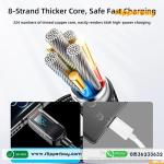 Joyroom S-AC066A4 66W Digital Display Type C Fast Charging Data Cable 1.2m