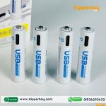 AiVR USB-C Rechargeable Batteries 4pc (AAA-900mWh/AA-2550mWh)