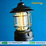 Multifunctional Rechargeable Stepless Dimming Handheld LED Camping Lamp Vintage Portable Lantern