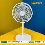 JISULIFE FA13P Oscillating Extendable Desk Fan (Multicolor)