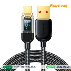 Joyroom S-AC066A4 66W Digital Display Type C Fast Charging Data Cable 1.2m