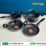 Kiam 7 Pieces Marble Die-Casting Cookware