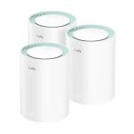 Cudy M1300 AC1200 1200mbps Gigabit Whole Home Mesh WiFi Router (3 Pack)