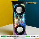 Mecha A88 Transparent 10W Bluetooth Dual Speaker with RGB Light