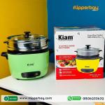 Kiam DRC 9704 2.8 liter Stainless Steel, Non-Stick Double Pot Rice Cooker