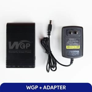 WGP mini UPS (10,400mAh) with GearUp 12V/3A Adapter COMBO Pack for Router, ONU, IP Camera