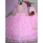 Sequence Georgette Gown Set - Light Pink