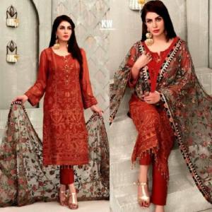 Georgious Embroidered Replica Kameez Suit