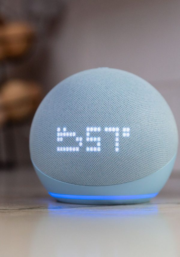 Amazon Echo Dot 5th Gen Speaker - With Clock